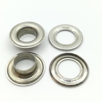 China Nickel Free Round Oval Garment Accessory Supplies Eyelets Custom Metal Apparel Wholesale Fashion Garment Shoes Diy Eyelets for sale