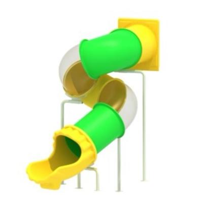 China 3-15 Years Old Kids Pool Indoor Playground Used Commercial Kids Plastic Tube Slide for sale