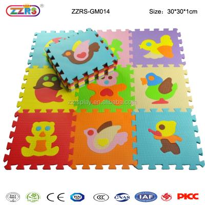 China Odorless Soft Toy Nursery Baby Puzzle Guard Flooring Jigsaw Eva Floor Mats for sale