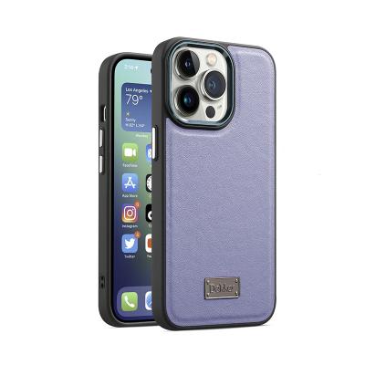 China Cowhide Printing Shockproof High-end Leather Cell Phone Case For iPhone 11 12 Max 13 14pro Case for sale