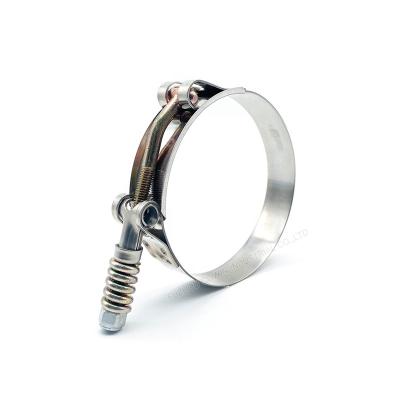 China General Heavy Duty High Torque Heavy Duty T-bolt Lathedog Clip Stainless Steel Industry Spring Hose Clamp for sale