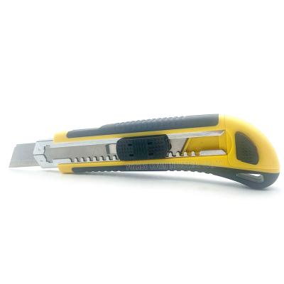 China Cutting Professional Manufacturer For Auto-Loading Utility Knife With Extra 5PCS Blade Inside for sale