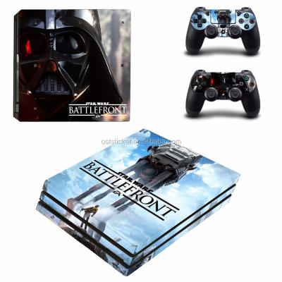 China Wholesale PVC Vinyl Sticker Cover For Sony Playstation 4 Video Games Pro Console Controller for sale