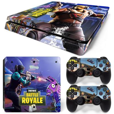 China Protective Decoration Vinyl Skin Sticker For PS4 Console Controller Slim Wrap Cover for sale