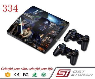 China Hot Selling PVC Skin Decal Cover Protector For Sony Playstation 3 Slim Console Controller Skins for sale