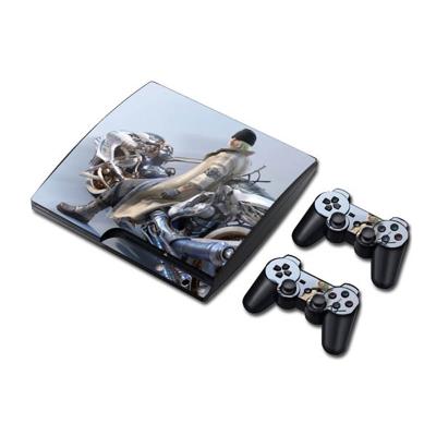 China PVC Decal Set For PS3 Game Accessories Vinyl Skin Sticker Face Cover For ps3 slim for sale