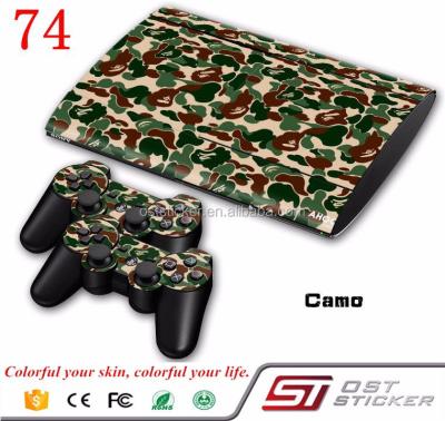 China Hot Selling Video Game Player Decal For Sony Playstation 3 Super Slim PS3 Console Skin Sticker for sale