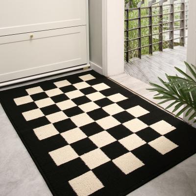 China 2021 Modern Wholesale New Arrival Dust Removal Door Mat Home Front Entrance Floor Mats Washable for sale