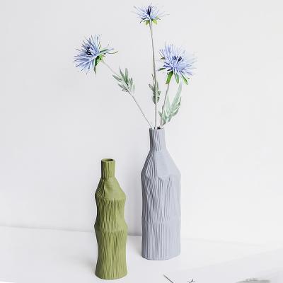 China Luxury Ceramic Vase Weeding Party Ornaments Modern Home Decor Ceramic Vase Vases Ware for sale