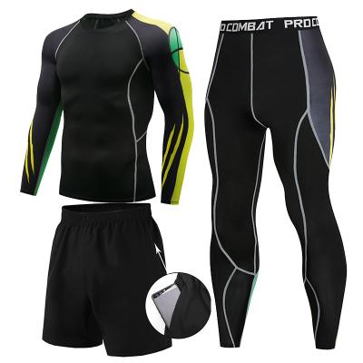 China Breathable Custom Design Men Long Sleeve Rush Guard Rash Guard for sale