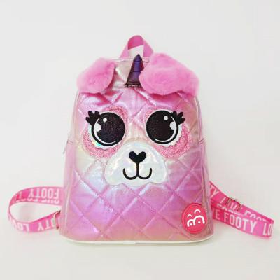 China Lightweight Wholesale Animal Cute Dog Patterned School Bags Children Kindergarten Lightweight Backpack For Girls for sale