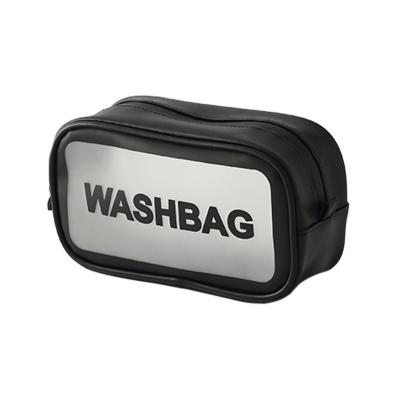 China Washable Waterproof Wash Bag Men Women Makeup Organizer Cosmetic Storage Portable Transparent Beauty Case for sale