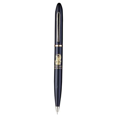 China TWIST Metal Ballpoint Pen Pen Custom Customize Twist Print Logo Gift Promotion Advertise Classic Hotel Resort Guest Room for sale