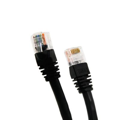 China Telecom Cat6 Network Cables RJ45 BLACK 15' Ethernet Cable High Speed ​​Internet Lan For Lesozoh for sale