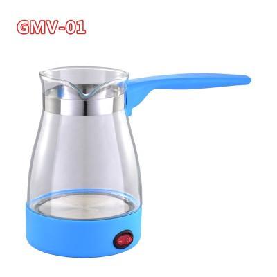 China 2022 Sustainable Classic 0.5L/600W New Arrival Arabian Coffee Pot,Turkish Coffee Maker,Glass Coffee Pot GMV-01 for sale