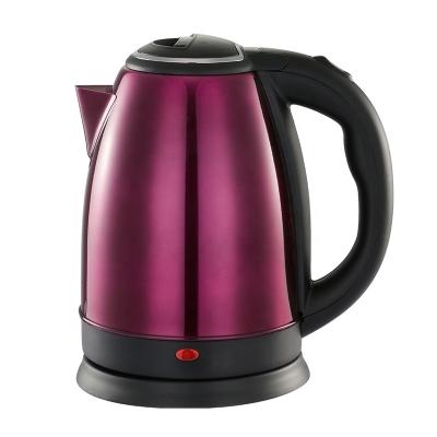 China 1.8L Water Kettle 201ss Water Kettle 201ss Protection Jug Boil-Dry Kettle 360 ​​Degree Low Color Rotation Jet Economic OEM Holiday Electric Kettle for sale