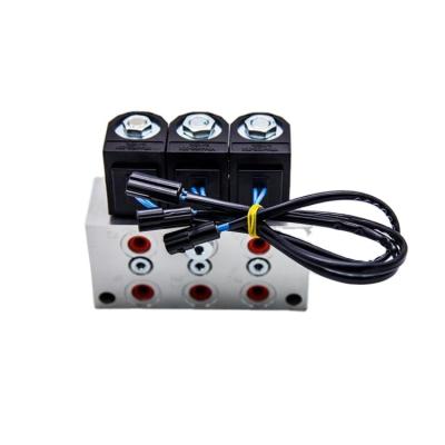 China Excavator Low Price Customized Excavator Control Mini Oil Hydraulic Solenoid Valve for sale