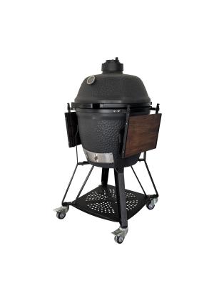 China Rust Prevention Kamado Grill With Smoker High Security 20 Inch Charcoal Grill for sale