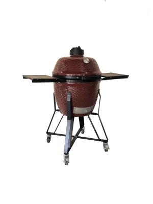 China Grelha de cerâmica grande de 22 polegadas fácil de começar grande Kamado Grill Operação de segurança à venda