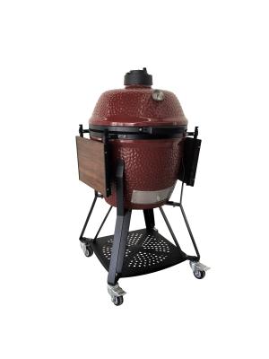 China Food Grade 22 Inch Kamado Grill Safety Operation Weather Proof External Use for sale