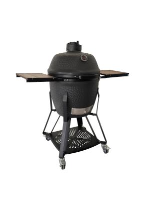 China 22 Inch Kamado Grill Smoker Anticorrosive Recyclable Multifunctional for sale