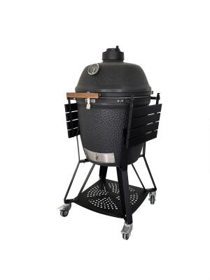 China High Tightness 22'' Kamado Grill Fuel Saving Easy Start Moisture Resistant for sale