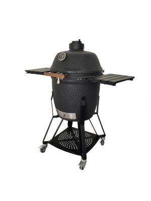 China 22 inch keramische grill Kamado houtskool grill hoge beveiliging weerbestendige Te koop