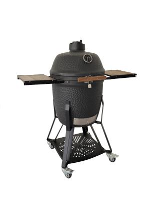 China Fuel Efficient 22 Inch Kamado Grill Easy To Clean Anti Explosion Outdoor Use for sale