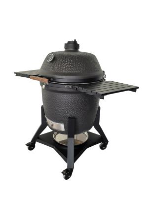 Cina Texture di sabbia Kamado Outdoor Grill 28 pollici Kamado Cucina Grill Resistente al calore in vendita