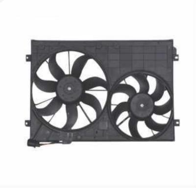 China Passenger Vehicle Auto Parts Electric Auto Parts Fan Assembly Radiator Fan 12v DC For 1KO 959 455DG for sale