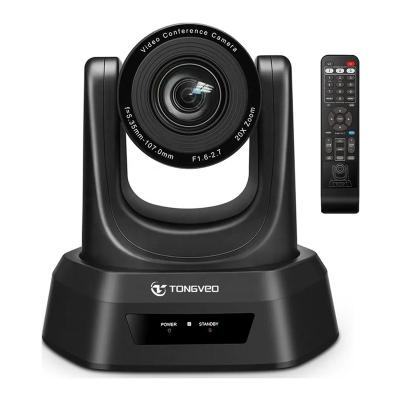 China 2.1 Mega Pixel Tongveo UV500 20x Zoom HD 1080p USB Conference PTZ Camera With Remote Control for sale