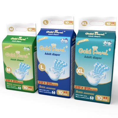 China Brand name printed similar to SOFTRUX Disposable Diapers Bulk Adult Diaper for sale