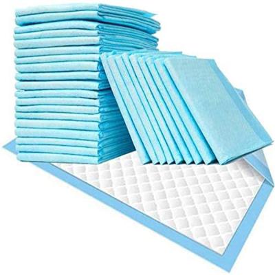 China Plain Weave Under Pad Disposable Underpad Quilted Heavy Absorbency Disposable Underpad Change Under Pad 60cmx150cm With for sale