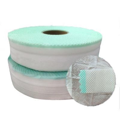 China Baby printed diaper magic side adhesive tape and diaper raw material adult nonwoven hook for sale