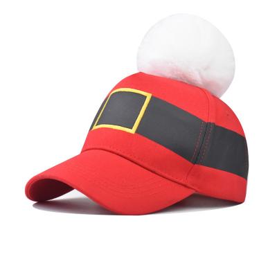 China COMMON 2023 New Winter Christmas Duck Tongue Hat Women's Outdoor Versatile Christmas Baseball Hat for sale