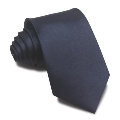 China Men's 8CM polyester tie solid color tie monochrome business formal attire professional leisure wholesale FR5680 for sale