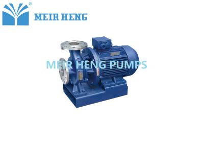 Chine Pompe à eau centrifuge d'acier inoxydable d'ISWH en ligne horizontale pour le produit chimique à vendre