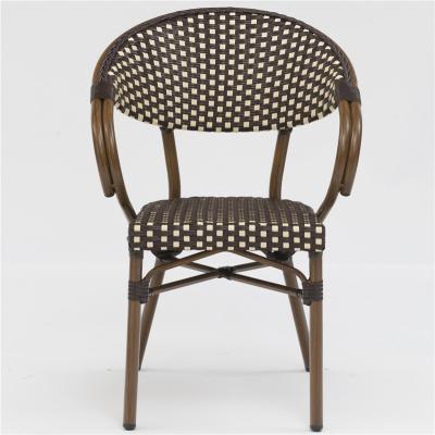 China Hot Manufacturer French Patio Chair Rattan Chair French Garden Furniture Outdoor Garden Chairs for sale