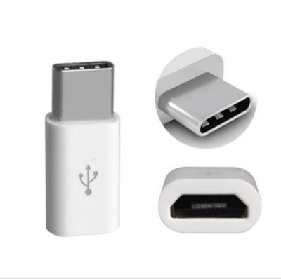 China Type C Adapter 3.1 Type C Male Data Transmission OTG USB to Micro USB Converter Micro USB Female Data Charger Adapter UA03 for sale