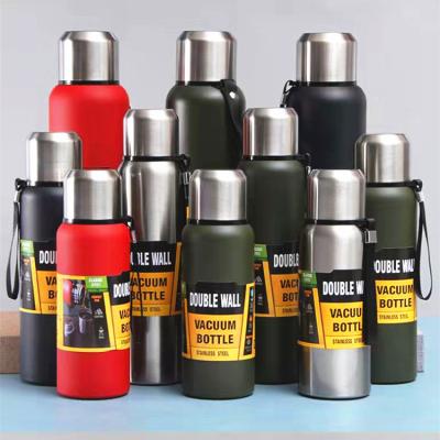 China Large Capacity 1.5L PORTABLE Stainless Steel Thermos Portable Vacuum Flask Insulated Tumbler with Rope BottleTumbler thermo for sale