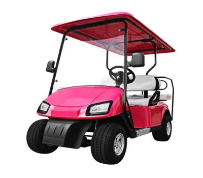 China Metal+Plastic Ready To Ship 48V Battery Electric Golf Cart 2 Seats Golf Cart For Sale for sale