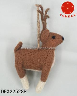 China Christamas Decoration 2018 Handmade Woolen Ornaments Christmas Decoration Christamas Ornaments for sale