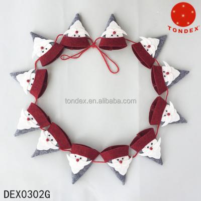 China Funny Christamas Home Decor Christmas Home Decor Felt Decoration - Garland for sale