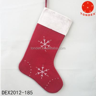 China christmas felt felt stockings for sale