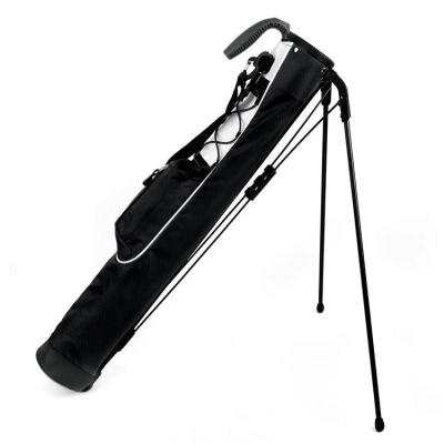 China Lightweight Polyester Whosale Sunday Custom Pitch And Putt Stand Up Carry Golf Bag For Travel for sale