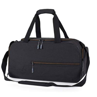 China Fashion Customized Oversized Foldable Leisure Fitness Sports Travel Luggage Bag With Zipper Shoe Bag for sale