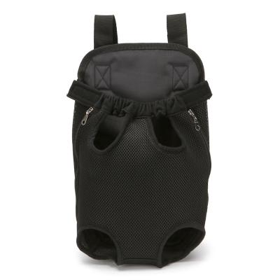 China OEM/ODM Customization Wholesale Breathable Portable Stored Mesh Front Chest Pet Carriers Cat Backpack Dog Carrier Walks Bag for sale