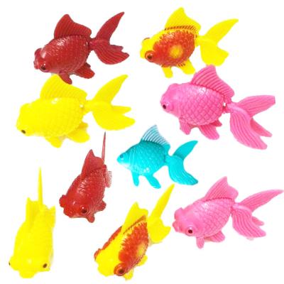 China Mini Fish Tank Aquarium Decoration Aquarium Decoration Fish Simulation Plastic Goldfish for sale