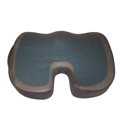 China 100% Memory Cushion Pillow Foam Firm Sciatica Tailbone Pad, Lower Back Pain Relief - Contoured For Office Chair for sale