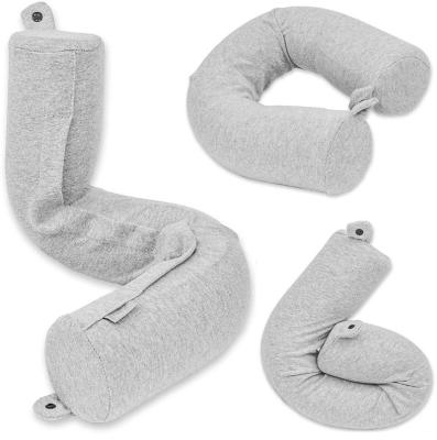 China Adjustable Neck Memory Foam Travel Pillow Customized Bendable Travel Pillow Memory Foam Twist Twist for sale